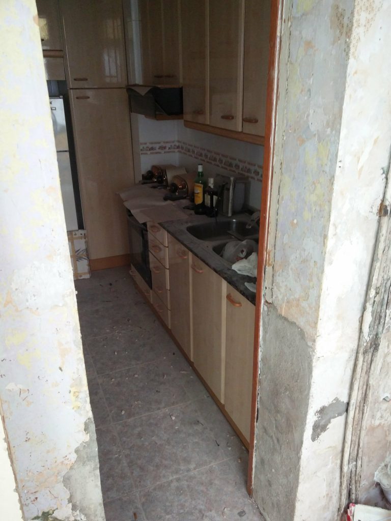 Reforma de una vivienda modernista en el barrio Poble Sec de Barcelona ANTES