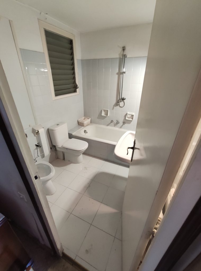 Reforma de piso en Calle Tarradellas Barcelona ANTES